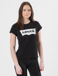 Levis SS TEE NOS BAT Svart T-shirt/Singlet för Jente