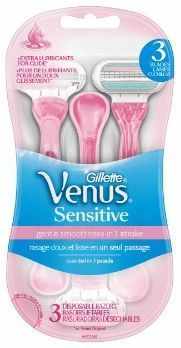Gillette Venus Sensitive engangsskraber 3-pak