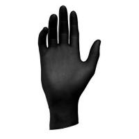 Sibel Clean All Black Nitrile Gloves 100 stk - Medium