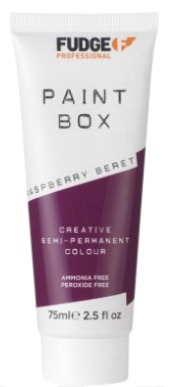 Fudge Paint Box Creative Semi-Permanent Colour Raspberry Beret 75 ml