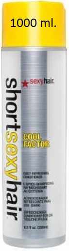 Short Sexy Hair Cool Factor Daily Conditioner 1000 ml U