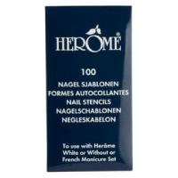 Herome Nail Templates For French Manicure 100 Pieces