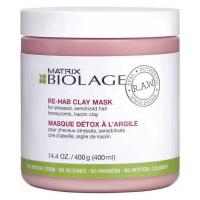 Biolage RAW Re-Hab Clay Mask For Stressed Sensitized Hair 400 ml