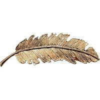 Everneed Tallulah Feather Buckle - Gold