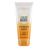 LOreal Paris Body Sublime Body Nutribronze Body Lotion 200 ml