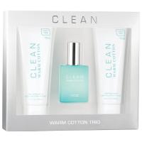 Clean Perfume Warm Cotton Trio Gift Set Limited Edition