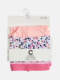 2-pk boxershorts - Rosa