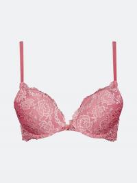 Bella push-up bh - Mørk rosa