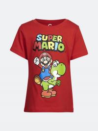 Mario t-skjorte med trykk - Tomatrød