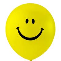 6 stk - Smiley Ballonger