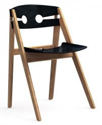 We Do Wood - Dining chair No. 1 - Sort