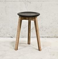We Do Wood - Button Stool - Sort