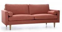 Nordic-C - Sofa IQ 2,5-pers. med ben i eg - Rosa 