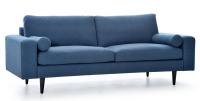 Nordic-C - Sofa IQ 2,5-pers. med sorte ben - Midnight blue