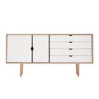 Andersen Furniture - S6 Skjenk - Eik såpe - Hvit