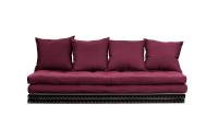 CHICO Futon sofa - Bordeaux