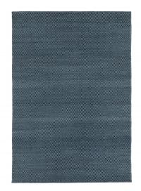 Fabula Living - Myrtus Sort/Midnatsblå Kelim - 250x350 