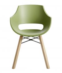 Muubs - Opal PP Spisebordsstol  - Lys grøn/Eg