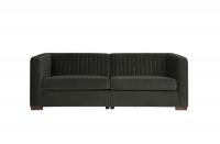 Nouveau Sofa L i velur - Mørk grå