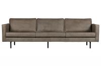 Rodeo 3-seters sofa i kunstskinn- Elephant Skin