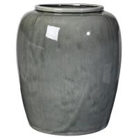 Crackle Keramik Vase - Thyme