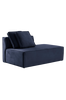 BALTIMORE sofamodul - stor med rygg venstre + 2 puter