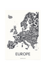 Poster Europé 50x70 cm