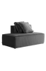 BALTIMORE sofamodul   stor med rygg høyre + 2 puter