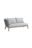 RELAX sofa 2-seter akasie/tau