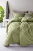 ZACK sengesett 2 deler - økologisk Mosegrønn