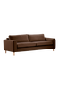 SAVONA sofa 3-seter Brun