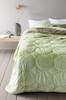 JANET sengeteppe - dobbeltseng 260x260 cm Lys grønn