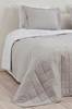 MATILDA sengeteppe enkeltseng 180x260 cm Hvit/lys grå