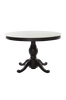 COLOMBO spisebord Ø 120 cm Svart
