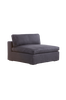 DALLAS sofamodul - midtdel Grå