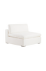DALLAS sofamodul - midtdel Hvit