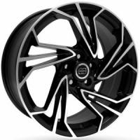 Infiny DS Satin Black Machined Face 7x16 4/108 ET25 B65,1