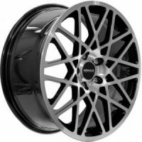 Monaco TR3 Black Polished 8x18 5/112 ET45 B66,5