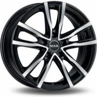 Mak Milano Black Machined Face 6.5x16 4/108 ET25 B65,1