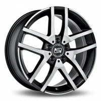 MSW 28 Matt Black Machined Face 6.5x16 5/108 ET47.5 B63,3