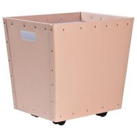 Bigso Box of Sweden Tellus Bin In Wheels Dusty Pink One Size