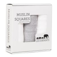 Les Enfants Bamboo Muslin Squares One Size