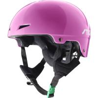 STIGA Hjelm, Play Helmet med grønn spenne, Rosa S