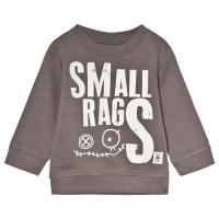 Small Rags Gary Sweatshirt Charcoal Gray 68 cm