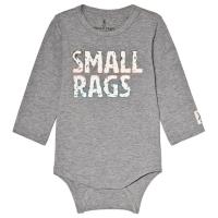 Small Rags Gary Baby Body Grey Melange 74 cm