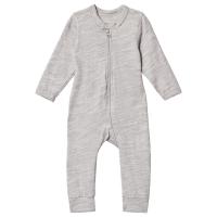 Kuling Ull Baby Bodysuit Grey Melange 74/80 cm