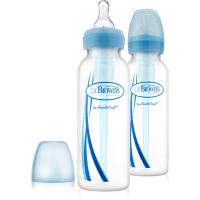 DrBrown Tåteflaske, Options, 250 ml, 2-pack, Blå One Size