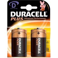 Duracell Duracell Plus Power D 2pk One Size