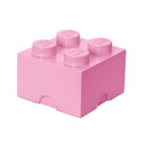 LEGO Inredning LEGO, Oppbevaring 4, Design Collection, Rosa One Size