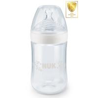 NUK NUK Natur Sense tåteflaske 260 ml Hvit Smokk Stl 2 Medium One Size